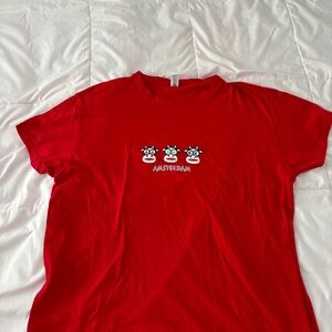 Amsterdam graphic tee shirt.